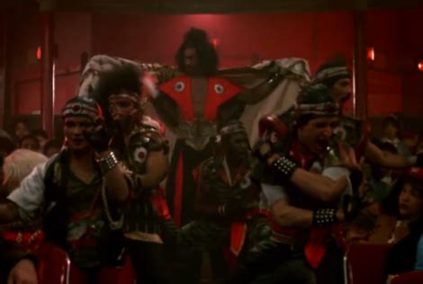 The shogun is back on the scene, and the shogun is the master! SHO'NUFF & CREW ENTER THE MOVIE THEATER - Screen Cap from ...
