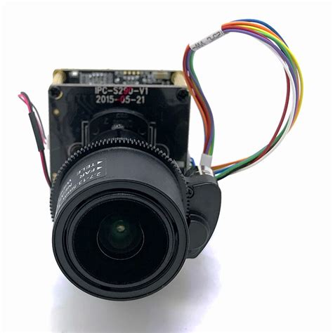 128 소니 스타비스 Imx124 3mp Hi3516 Ip 카메라 모듈 6 22mm 전동 줌 자동 초점 렌즈 Pcb 보드