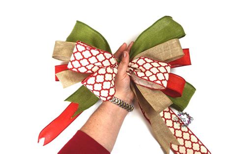 How To Make A Bow With Multiple Ribbons Diy Wreath Bow Homemade Bows Handmade Bows