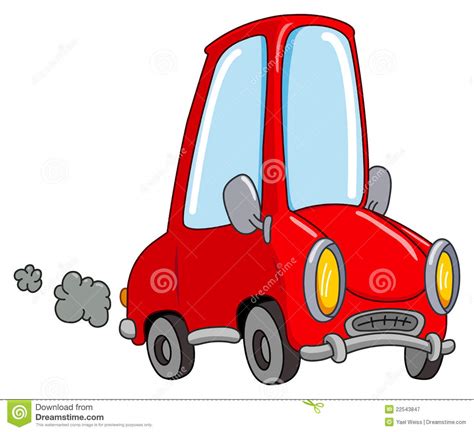 Cartoon Car Stock Vector Illustration Of Combustible