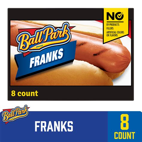 Ball Park Franks 8ct Hot Dogs 15oz Pkg Garden Grocer