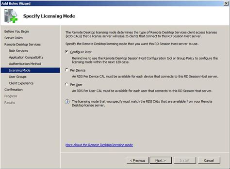 Windows Server 2008 R2 Remote Desktop Rd Services Techotopia