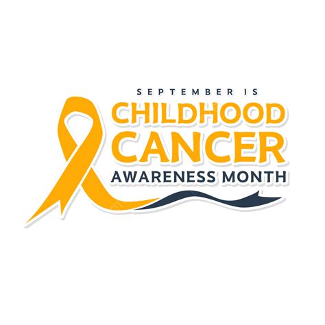 Childhood Cancer Awareness Vector Hd Images Childhood Cancer Awareness