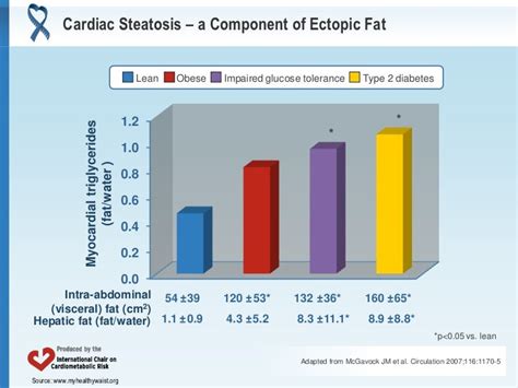 Ectopic Fat An Important Feature Of Intra Abdominal Obesity In Type