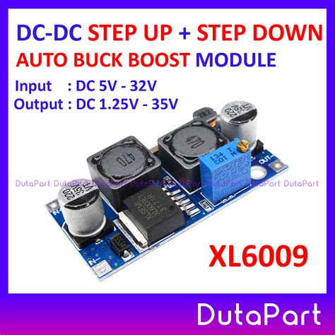 Dc Dc Step Up Step Down Auto Adj Buck Boost Converter Module Xl