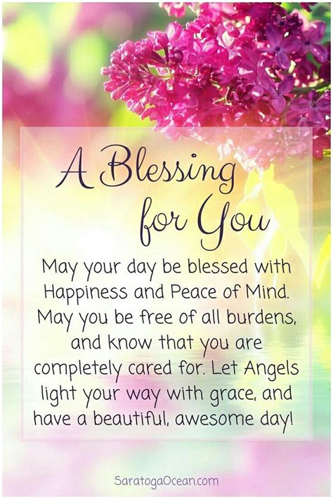 People use blessing and blessed often in their conversations to mean an answered prayer related to health, financial, or relational struggles. Have a blessed day 👍👍 | Happy birthday wishes quotes ...