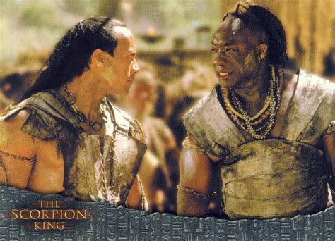 When he is betrayed by a trusted friend, mathayus must marshal all his strength and cunning to outwit a formidable opponent who will stop at nothing to unlock a supreme ancient power. A Pack To Be Named Later: 2002 Inkworks The Scorpion King