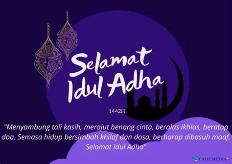 30 Ucapan Selamat Hari Raya Idul Adha 2022 1443 H Terbaru Cademedia