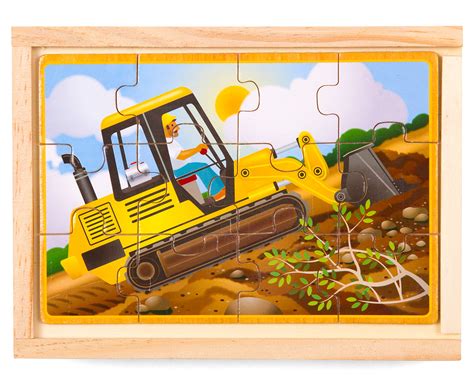Melissa And Doug Construction Vehicles Puzzle In A Box Nz