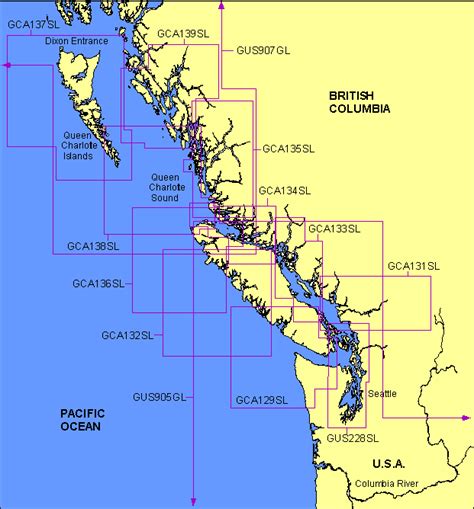 Garmin Offshore Cartography G Charts British Columbia Puget Sound Large Charts