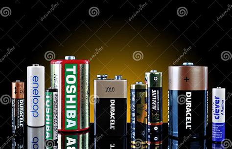 Many Brands Batteries Editorial Stock Image Image Of Charge 23120289