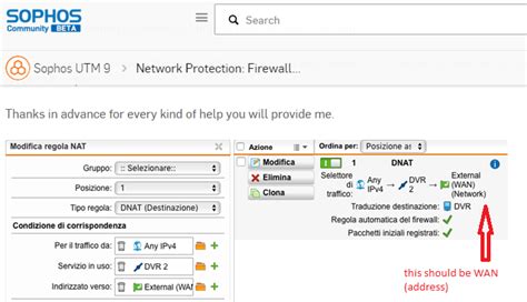 Dvr Nat Rule Setup Network Protection Firewall Nat Qos And Ips