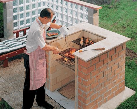 Piani Di Barbecue In Mattoni Fatti In Casa Si Pu Costruire