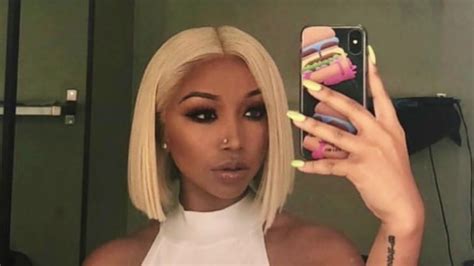 Seeing her passion for singing grew from her childhood, her. Zonnique Pullins Shares A New Pic To Flaunt Her Blonde Bob ...
