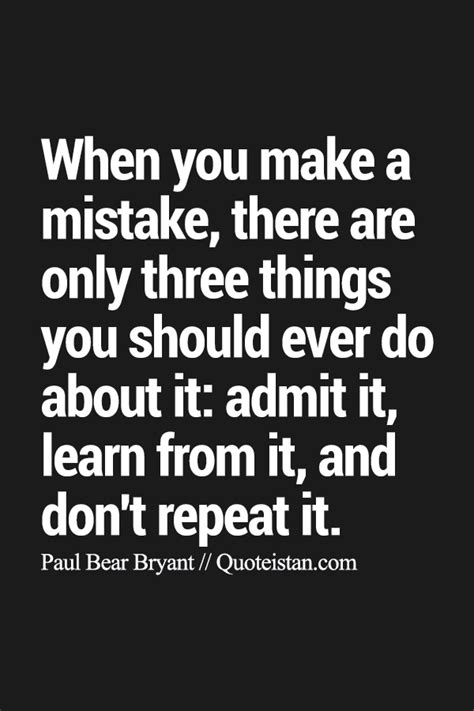 Learn From Your Mistakes Quotes Images Deloise Frey