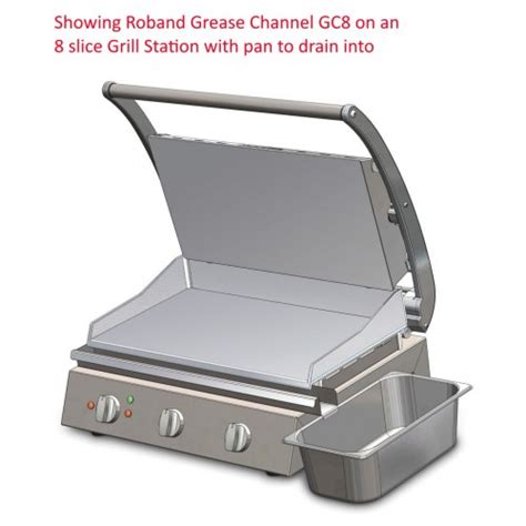 Roband Australia Gc Extended Grease Channel For Slice Grill Stations