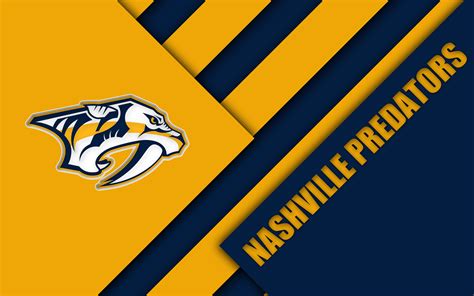Nashville Predators Logo Emblem Nhl Wallpaper Coolwallpapersme