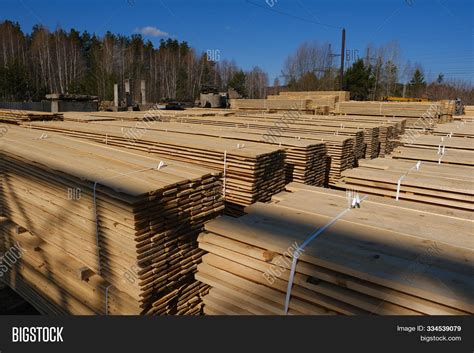 Piles Wooden Boards Image And Photo Free Trial Bigstock