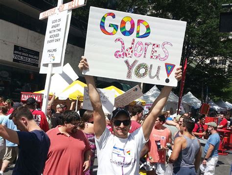 Why I Held This Sign At Gay Pride Micah J Murray
