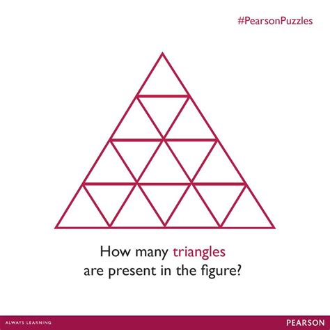 Math Puzzles How Many Triangles Maths For Kids