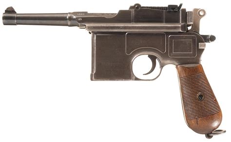 Mauser 1896 Pistol Firearms Auction Lot 337