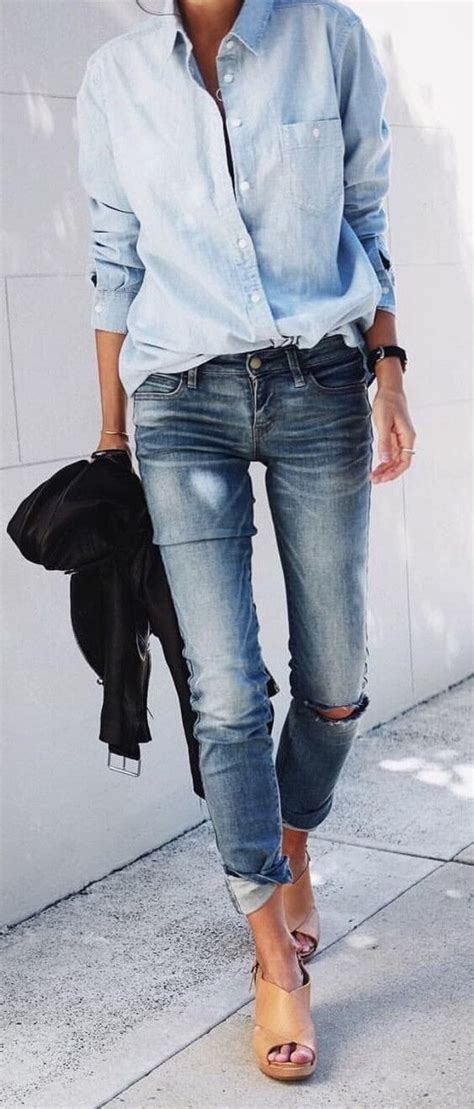 25 ripped jeans outfits that prove denim is here to stay the cuddl spring trends outfits