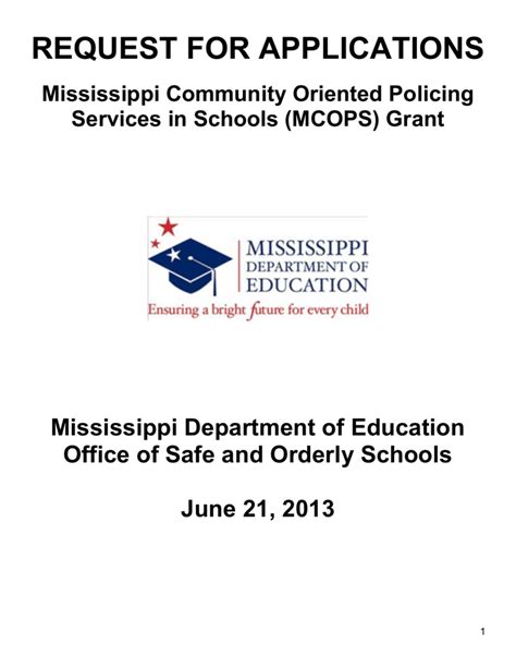 Desired Outcome Mississippi Department Of Education