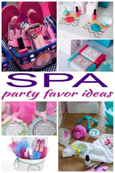 Spa Party Favor Ideas Kid Bam Spa Party Favors Girl Spa Party Spa