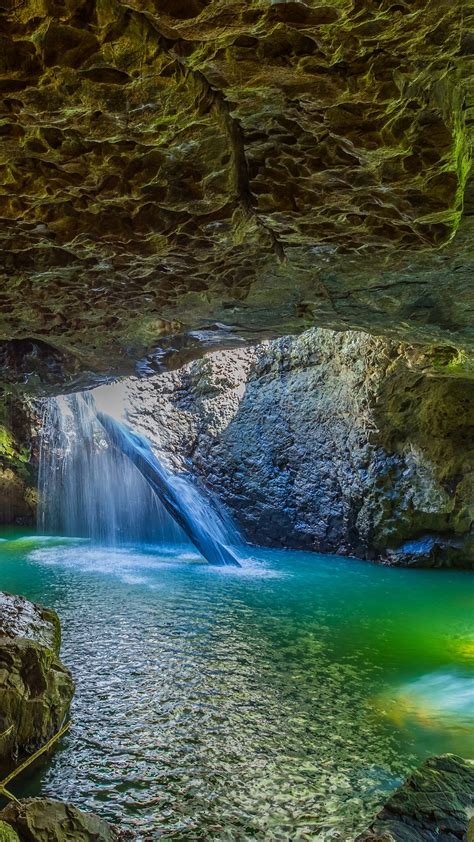 The Cave Of Natural Bridge Springbrook National Park Queensland