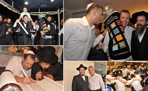 יהודה לוי רמת אביב ג. הכנסת ספר תורה לבית כנסת חב"ד רמת אביב ג' - חב"ד אינפו
