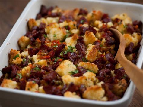 This cornbread is a rare compromise between southern and northern cornbreads: Chorizo and Corn Bread Stuffing Recipe | Aarón Sánchez ...
