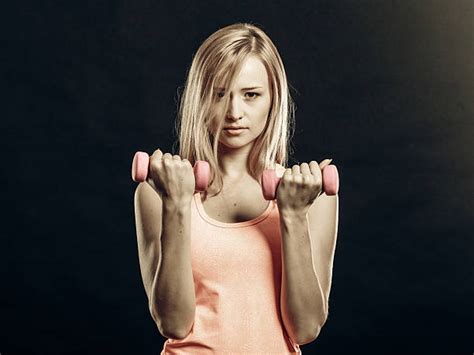 Royalty Free Girls Flexing Biceps Pictures Images And Stock Photos