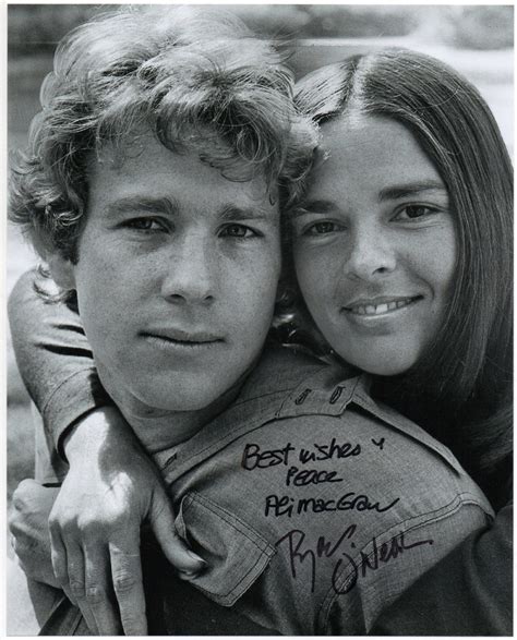 Ryan Oneal And Ali Macgraw Signed Photo Love Story Signedforcharity