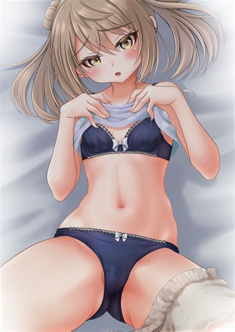 makura y makura michishio kancolle kantai collection absurdres highres 1girl bed sheet