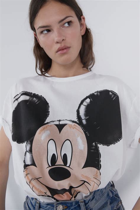 ©disneys Mickey Mouse T Shirt View All T Shirts Woman Zara United