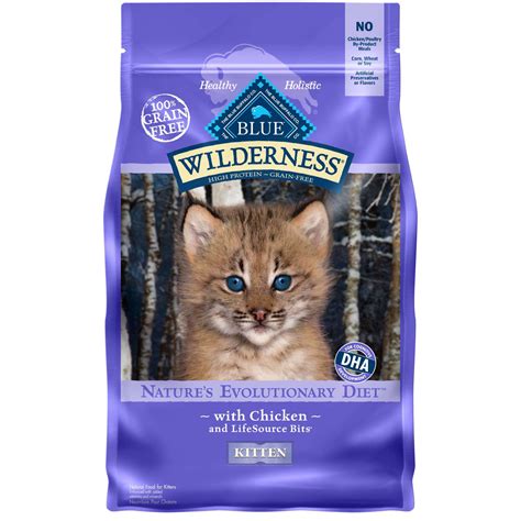 Learn what goes into cat food, how to read labels and the pet food industry's role in defining standards. Blue Buffalo Wilderness Natural Kitten High Protein Grain ...