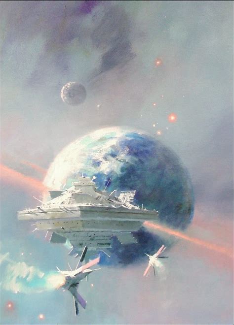 Artist ~ John Harris 70s Sci Fi Art Spaceship Art Sci Fi Concept Art