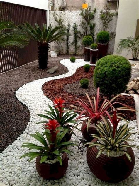 70 Magical Side Yard And Backyard Gravel Garden Design Ideas 47