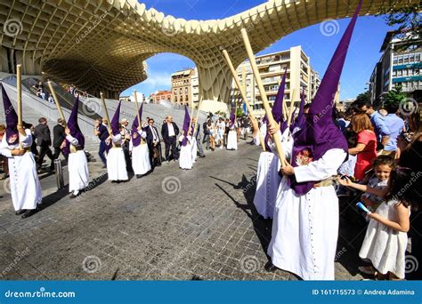 Easter Semana Santa In Seville The Holy Week Processions Editorial