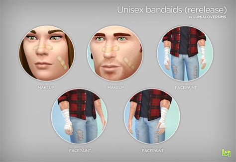 Bandaids Re Release At Lumialover Sims Sims 4 Updates