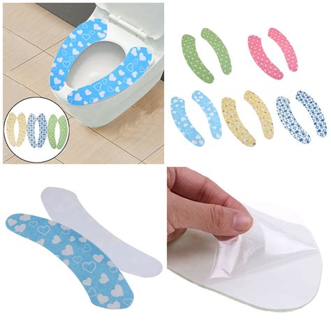 Buy 2pcs Washable Soft Warmer Toilet Seat Cover