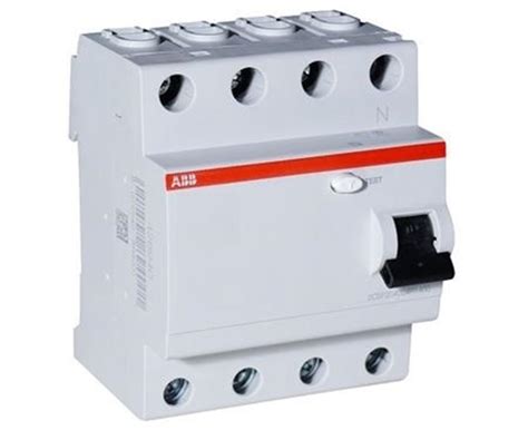 Buy Abb 40a 100ma 4 Pole Rccb At Best Price In India