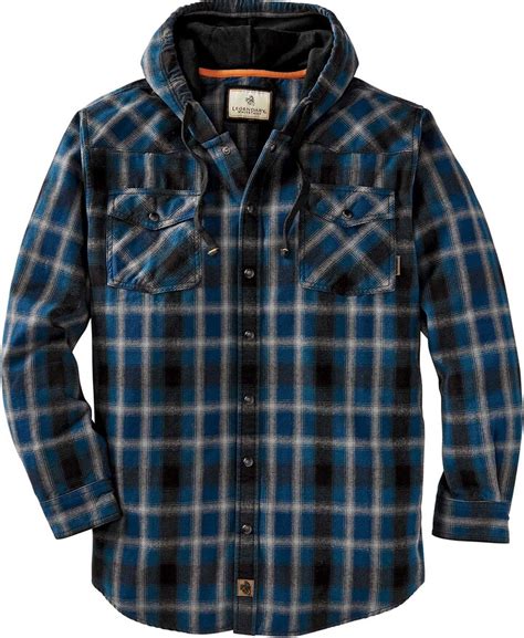 Legendary Whitetails Mens Backwoods Hooded Flannel Shirt Shopstyle