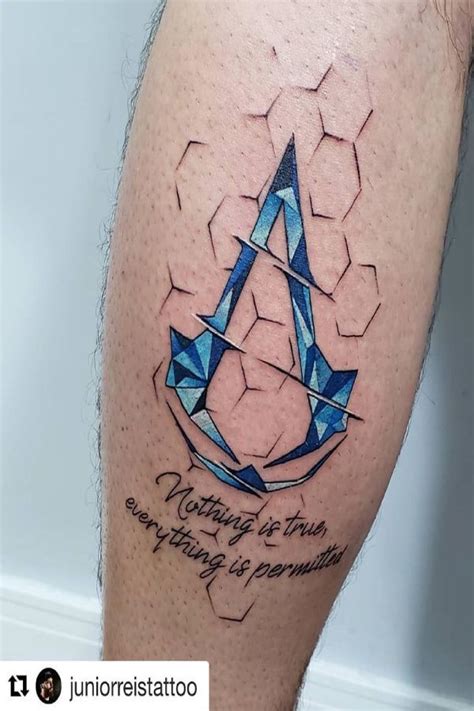 Nothing Is True Everything Is Permitted Assassins Creed Tattoo