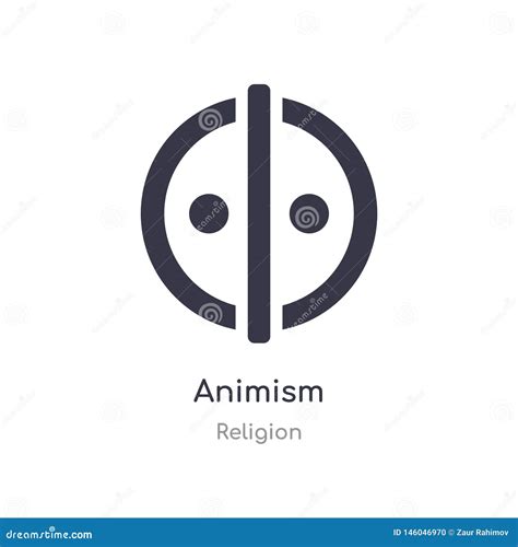 Animism Icon Isolated Animism Icon Vector Illustration From Religion