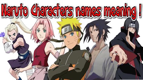 Naruto Shippuden Characters Names And Pictures Yellow Wallpaper