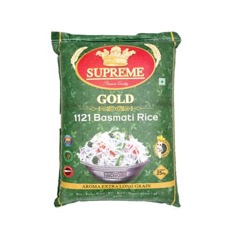 Supreme Gold 1121 Basmati Rice Case