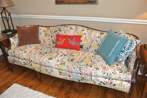 This Is Our Before Of An Antique Sofa I Loved The Beautiful Lines On