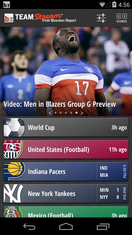 All the apps & games here are downloaded directly from play store and for home or personal use only. Team Stream by Bleacher Report APK Free Android App ...