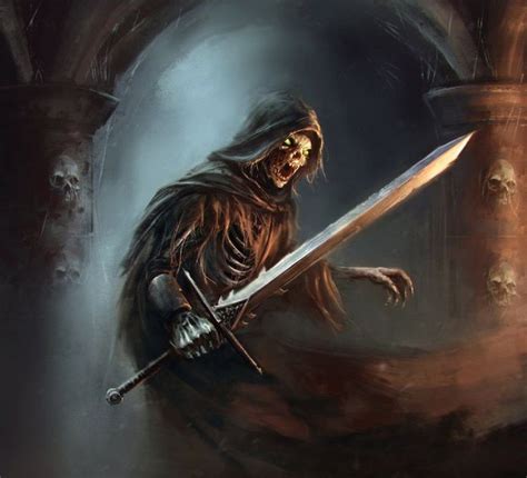 Lotr Wraith Of Rhudaur By Anthony Devine Undead Warrior Fantasy